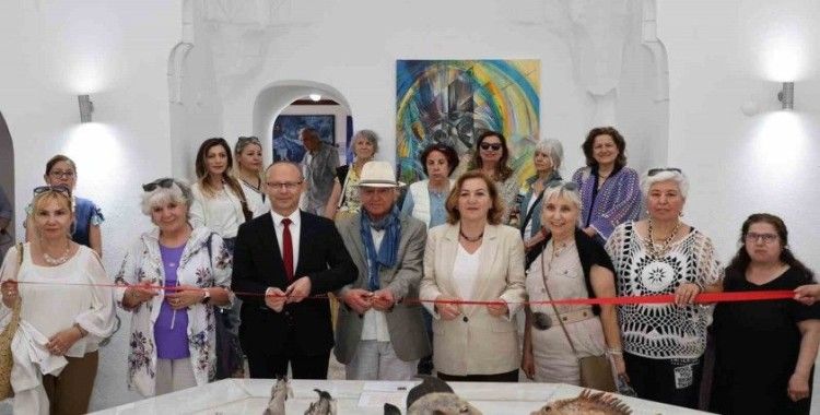 Sanat kardeşliği sergisi Menteşe’de açıldı

