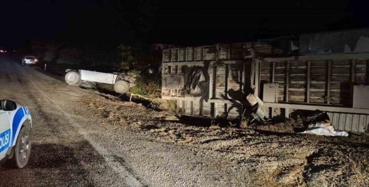 Adıyaman-Malatya karayolunda tek taraflı trafik kazası: 1 yaralı