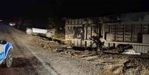 Adıyaman-Malatya karayolunda tek taraflı trafik kazası: 1 yaralı
