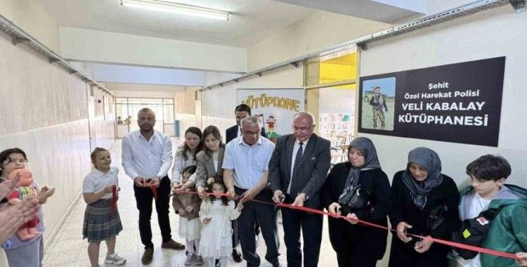 Karacasu’da Şehit Veli Kabalay Kütüphanesi açıldı
