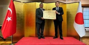 AFAD Aydın İl Müdürü Mumcu’ya Japonya İmparatorluk Nişanı
