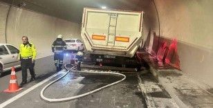Osmangazi Tünelinde korku dolu anlar
