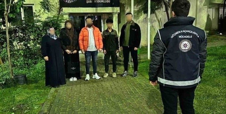 Yabancı uyruklu şahısları kaçak taşıyan organizatörlere yönelik operasyon