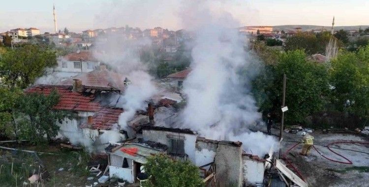 Kırıkkale’de müstakil evde yangın
