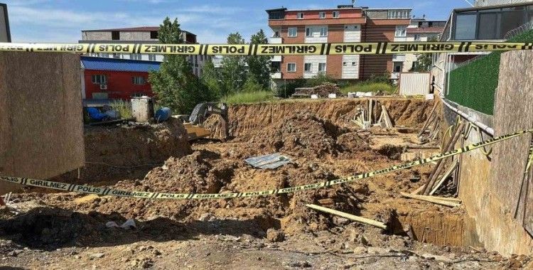 Sancaktepe’de inşaat alanında toprak kayması: 3 işçi kurtarıldı