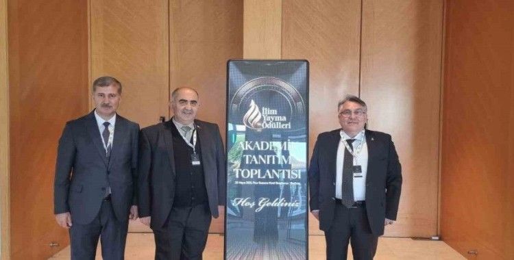 BEUN Rektörü Prof. Dr. Özölçer İlim Yayma Ödülleri akademik tanıtım toplantısına katıldı

