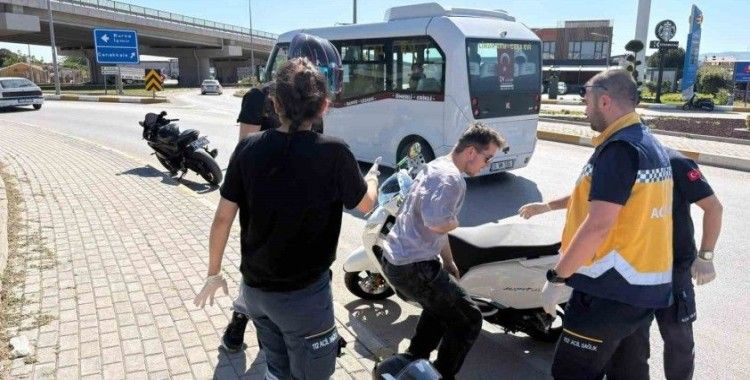 Bandırma’da motosiklet kazası: 1 kişi yaralandı
