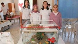 Bozdoğanda öğrenciler projelerini sergiledi
