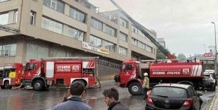 Eyüpsultan’da tekstil fabrikasında yangın paniği
