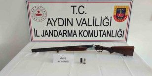 Karpuzlu’da ruhsatsız tüfek ele geçirildi
