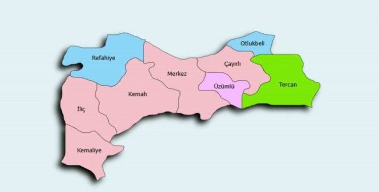 Erzincan’da 2 vali yardımcısı, 4 kaymakam değişti
