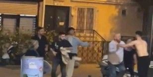 Maltepe’de iki grup arasında kavga: Sandalyeler havada uçuştu
