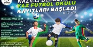 Nazilli Belediyesi Yaz Futbol Okulu kayıtları başladı
