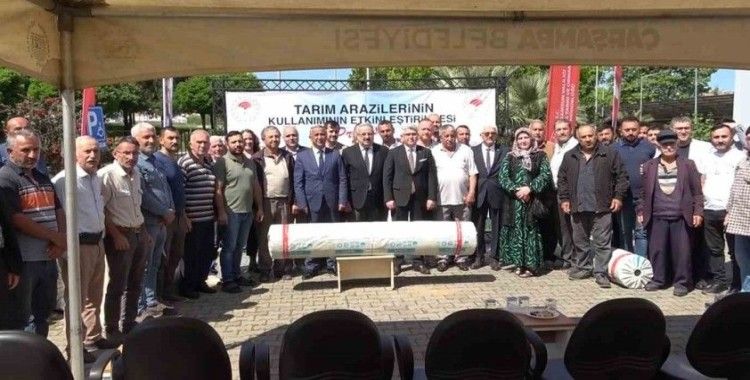 Üreticiye sera örtüsü desteği