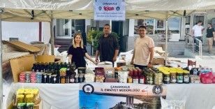 Çanakkale İl Emniyet Müdürlüğü yöresel ürünlerle Ankara’da yerini aldı
