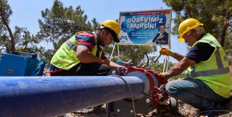 MESKİ, Silifke’de içme suyu altyapısını yeniledi