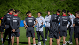 A Milli Takım ABD ve Meksika maçlarının hazırlıklarını sürdürdü