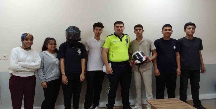 Karacasu’da öğrencilere trafik bilinci eğitimi verildi