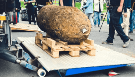 Almanya'da İkinci Dünya Savaşı'ndan kalma 3 bomba bulundu