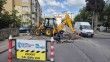Yaya ve araç trafiği için yapım ve onarım hamlesi
