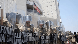 Kaliforniya, Ulusal Muhafız konuşlandırması için Trump'a dava açıyor