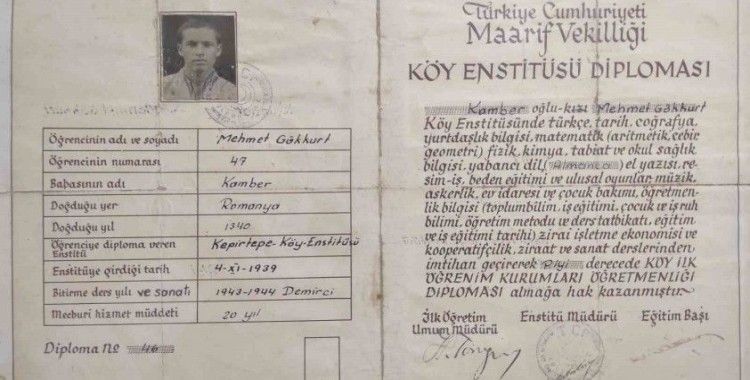 102 yaşındaki Muratlı’nın eğitim çınarına veda

