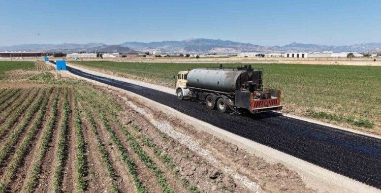 Kahramanmaraş’ta asfalt çalışmaları
