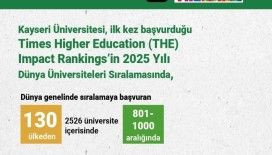 Kayseri Üniversitesi’nin THE Dünya Üniversiteler Sıralaması başarısı
