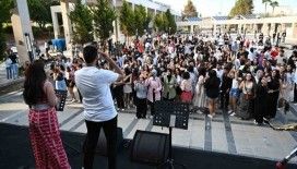 Mersin’de öğrencilere YKS öncesi moral etkinliği
