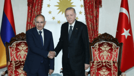 Cumhurbaşkanı Erdoğan Ermenistan Başbakanı Paşinyan'ı kabul etti