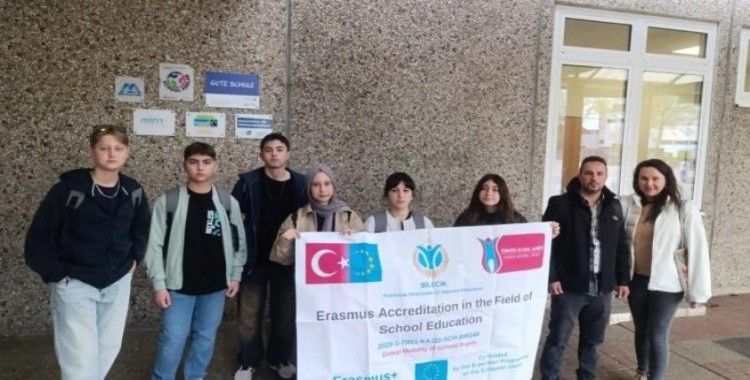 Bilecikli öğrenciler Almanya’da Erasmus hareketliliği katıldı
