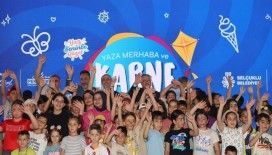 Çocuklar Yaza Merhaba Karne Şenliği’nde doyasıya eğlendi
