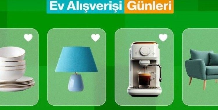 E-ticarette ‘Ev Alışverişi Günleri’ başladı
