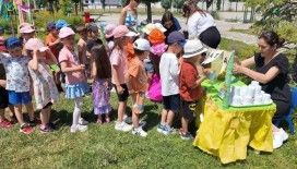 Eğitim-öğretim yılına dondurma şenliğiyle veda ettiler
