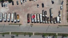 Antalya’da sahte belgelerle tescil edilen 22 araç muhafaza altına alındı
