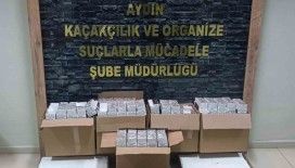 Şüphe üzerine durdurulan araçta, 77 bin adet makaron ele geçirildi
