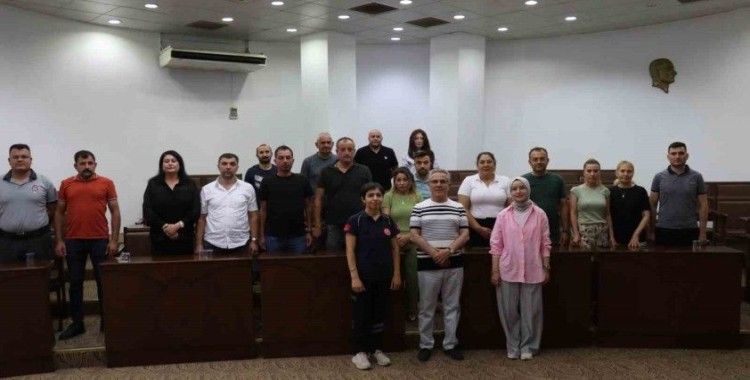 NAFAD ilk yardım eğitimini tamamladı
