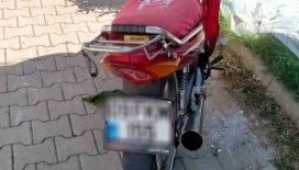 Sahte plakalı motosiklet sürücüsüne 74 bin lira ceza
