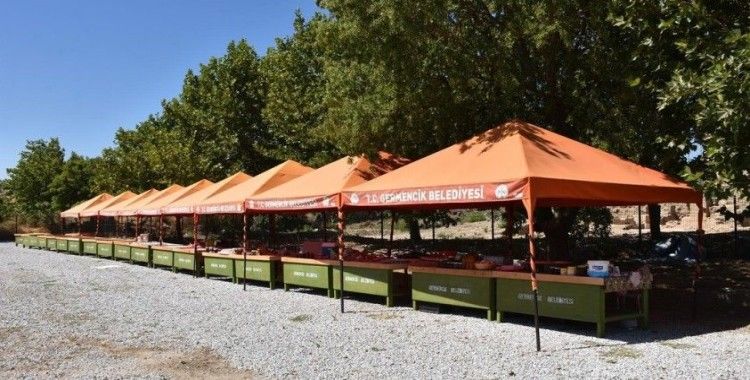 Yarışlar Kenti Magnesia’da Tarihi Köy Pazarı hazırlığı
