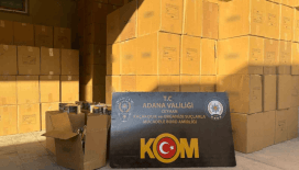 Adana'da 11 milyon 730 bin kaçak makaron ele geçirildi: 5 gözaltı