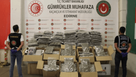 Gümrük Muhafaza ekipleri 1,6 milyar TL'lik uyuşturucu ele geçirdi
