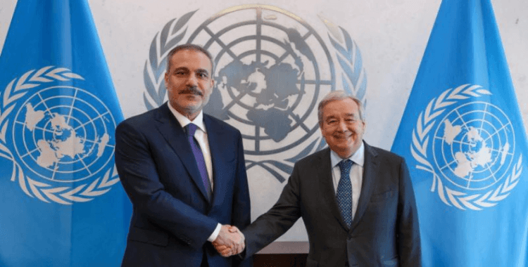 Bakan Fidan, BM Genel Sekreteri Guterres ile görüştü