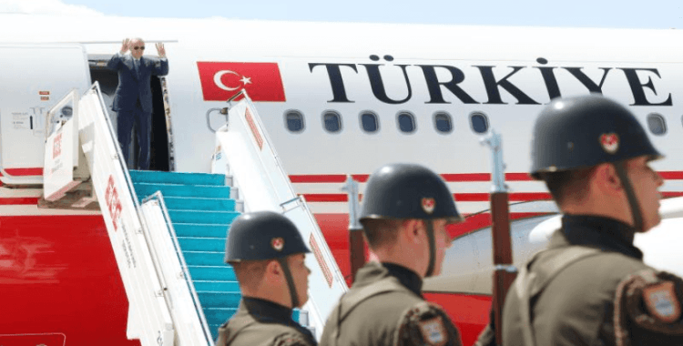 Cumhurbaşkanı Erdoğan KKTC'ye gitti