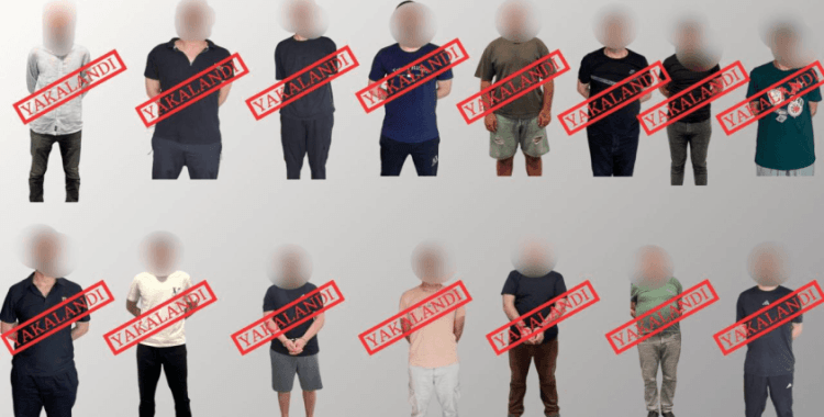 Kırmızı bültenle aranan 13, ulusal seviyede aranan 1 kişi yakalanarak Türkiye'ye getirildi