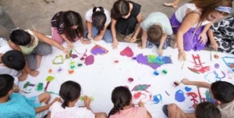 Anzele Parkı’nda çocuk şenliği