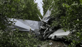 Adana'da eğitim uçağı düştü