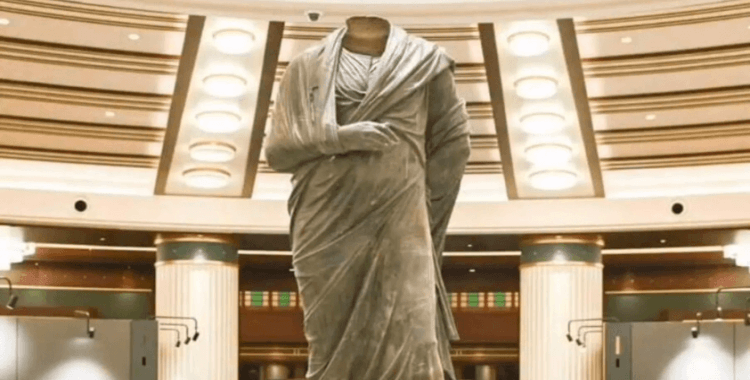 Evine dönen Marcus Aurelius heykeli ilk kez sergilenecek