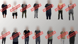 Kırmızı bültenle ve ulusal seviyede aranan 14 suçlu Türkiye'ye getirildi