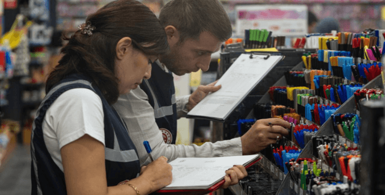 Kırtasiye ürünleri denetimlerinde 15,2 milyon TL ceza kesildi