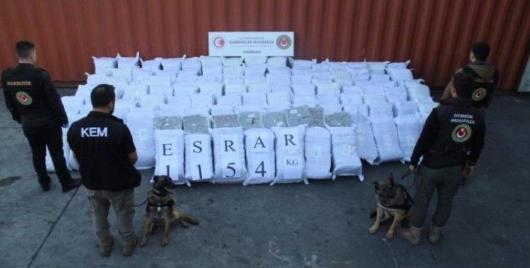 Tekirdağ ve Edirne'de 809 milyon lira değerinde uyuşturucu ele geçirildi